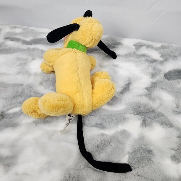 Authentic Disney Parks Pluto Dog Plush Stuffed Animal w/ Beans Beanie - 10" - Picture 6 of 9